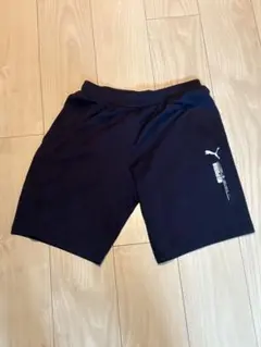 PUMA ネイビー ハーフパンツ　160