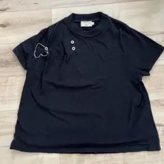 MAISON KITSUNÉ ブラック 半袖Tシャツ Sのサムネイル