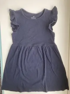 H&M ノースリーブワンピース 130(6-8Y) 紺