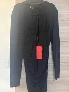 MAGDA BUTRYM ブラック ロングワンピース