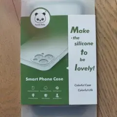 Panda Baby スマートフォンケース ブラック