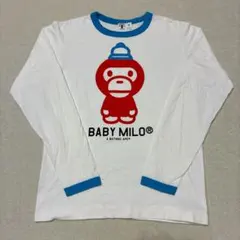 レア A BATHING APE リンガー ロンT エイプ ベイビーミロのサムネイル