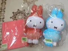 【新品未開封】ミッフィー ぬいぐるみ2体トートバッグセット