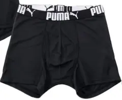 【1枚単品】PUMA ボクサーパンツ M ブラックのサムネイル