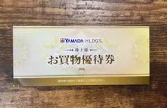 ヤマダ電機　株主お買い物優待券 5000円分