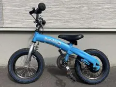 へんしんバイク2 12インチ キッズ スカイブルー 水色 自転車