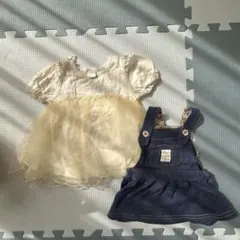 【2枚セット♡】サロペットスカート★baby★70㎝★80㎝★アカチャンホンポ