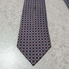 HERMES 幾何学模様 ネクタイ