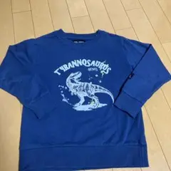 ティラノサウルス プリント トレーナー 130
