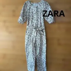 ZARA ペイズリー柄　オールインワン