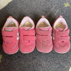 アシックス　ベビースニーカー 13.5 14cm 2足