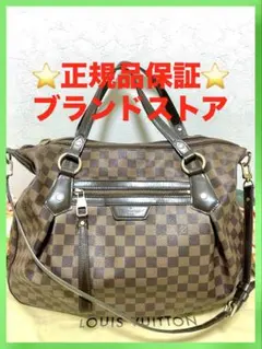 ルイヴィトン イーヴォラGM ダミエ 2way ショルダーバッグ 人気 定番 