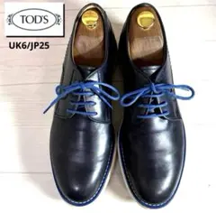 美品⭐️TOD’S■ダービーシューズ✨プレーントゥ ゴンミーニ ドレス 軽量のサムネイル