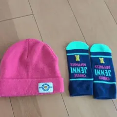 ニット帽とソックス