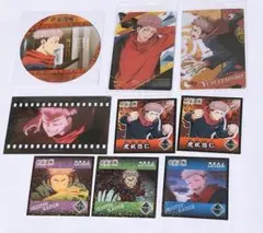 ［呪術廻戦］虎杖悠仁 コースター ウエハース カード ステッカー フィルム風