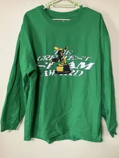ユニクロ& 上野伸平　グラフィックTシャツ　長袖　Sサイズ　グリーンのサムネイル