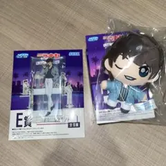 ラッキーセガくじ 名探偵コナン 松田陣平 E賞 F賞 アクリルスタンドぬいぐるみ