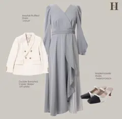 mayfair ruffled dress 新品未使用タグ付き メルカリ