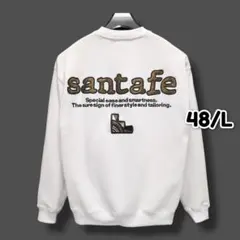 サンタフェ Santa Fe スタッズロゴ トレーナー 50 LL 9j7 - メルカリ