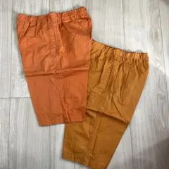 GU ハーフパンツ　140   ２枚組