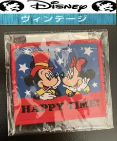 新品未使用Disney MICKEYミッキー＆ミニー 刺繍 アイロンワッペン