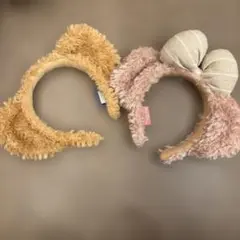 ダッフィー シェリーメイ カチューシャ ディズニー