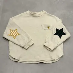 BREEZE キッズ　ワッフル生地　カットソー　サイズ100