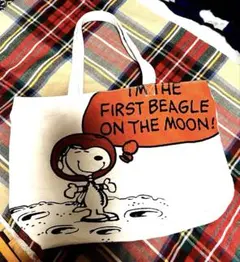 ☆ユニクロ☆スヌーピー トートバッグ　トートショルダーバッグ