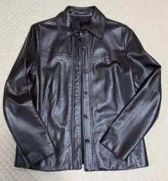 ROPÉ ロペ ROPÉ CITY レザージャケット ダークブラウン牛革 送料込