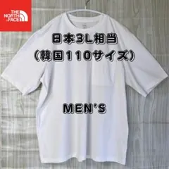 THE NORTH FACE Tシャツ 韓国110（日本3L相当） ホワイト