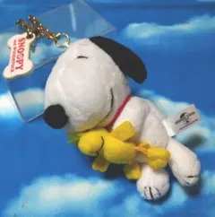 ユニバ☆スヌーピー＆ウッドストック☆マスコットキーホルダー