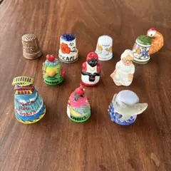 メキシコ トナラ焼き アヒル 鳩 オブジェ 3点セット 置物 陶器 雑貨 お
