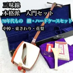 三味線 全長約99cm 太棹 和楽器 ハードケース付き 現状渡し - メルカリ