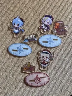 原神 スイパラ アクスタ 七七＆甘雨＆クレー 3点セット