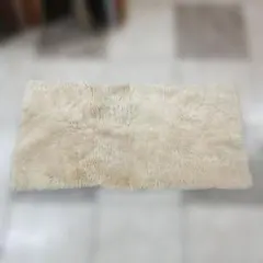 ギリシャ製◾️APOLLO社 敷物 φ150cm シャギーラグ 羊毛ウール100% ギリシャ製◾️APOLLO社 羊毛ウール100% 敷物 φ150cm シャギーラグ ラグ・カーペット