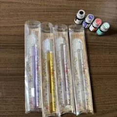 ガラスペン４本とインク4個セット　セリアのサムネイル