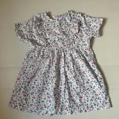 PETIT BATEAU 花柄ワンピース 半袖 90cm 24mのサムネイル