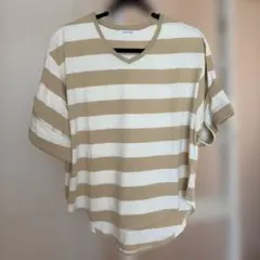 OLIVE des OLIVE ストライプ 半袖Tシャツ Mサイズのサムネイル