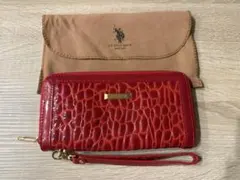 【U.S. POLO ASSN.】 ラウンドファスナー　長財布