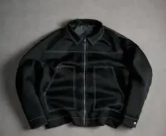 カジュアル ブラックジャケット y2k 韓国　海外カジュアル　シンプル