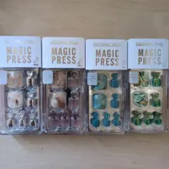 DASHING DIVA MAGIC PRESS　4種　ペディキュア
