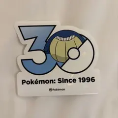 ポケモン 30周年 ステッカー ホエルコのサムネイル