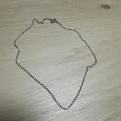 シルバー チェーンネックレス 調整可能