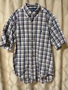 Ralph Lauren Blake チェック柄半袖シャツ M