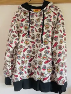 うまい棒 フード付き　パーカー Lサイズ　やおきん