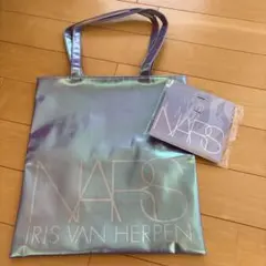 お値下げ！NARSノベルティトートバッグ　オーロラ色のサムネイル