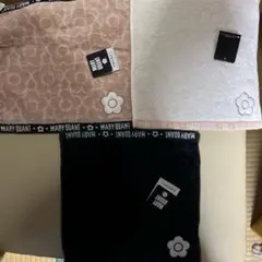 MARY QUANT ミニタオルハンカチ 3枚セット 【新品未使用】