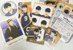 ハイキュー‼︎ 影山　飛雄　6点セット　ステッカー　缶バッジ