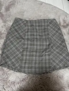 ZARA チェック柄タイトスカート S