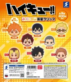 ハイキュー!! 前髪クリップ 全8種類
